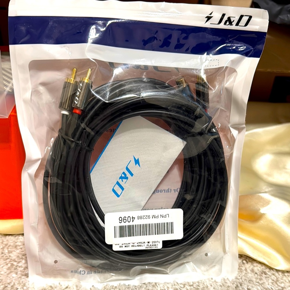 Audio cables